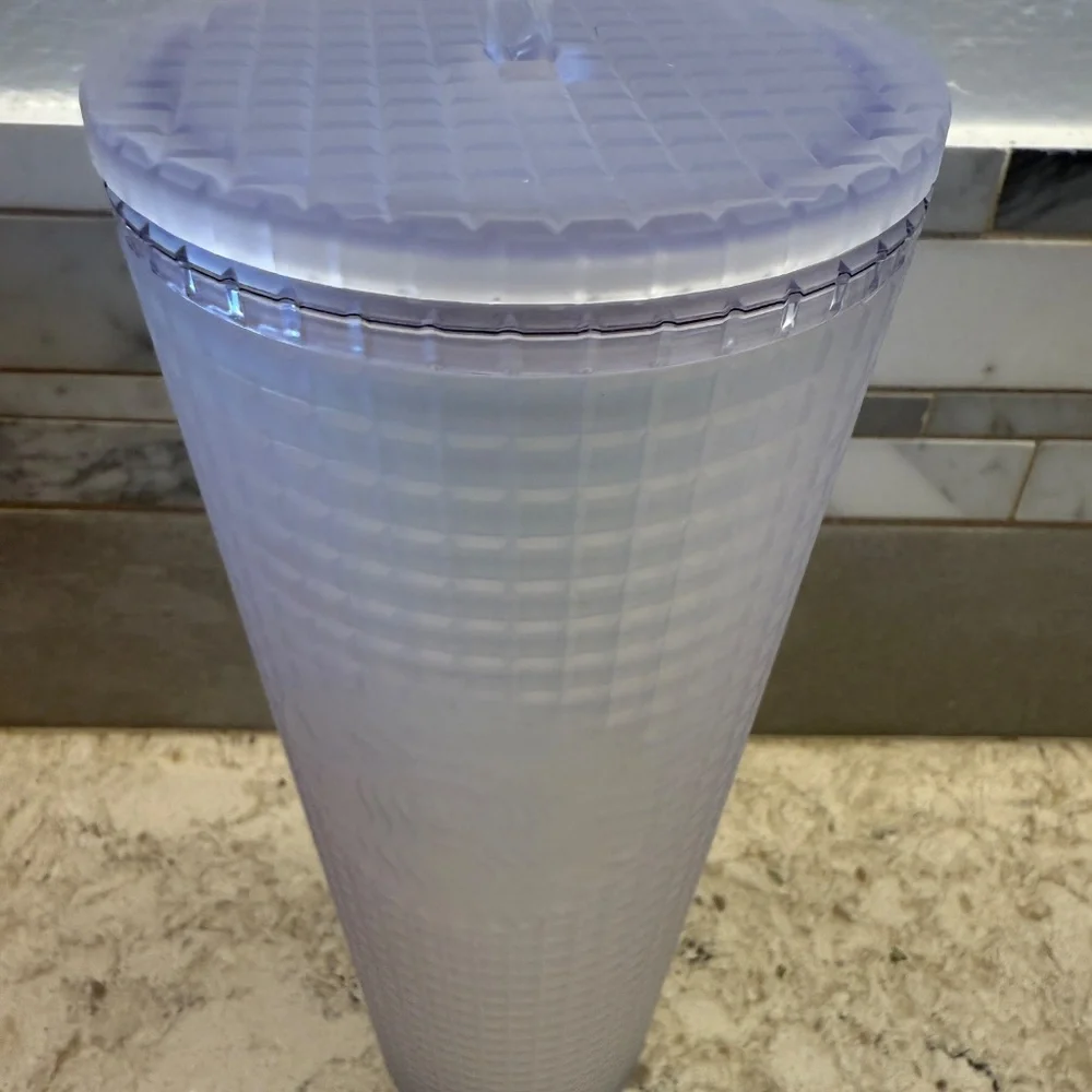 Starbucks Iridescent Unicorn Grid Tumbler 24 oz Venti‎ Cup Spring 2022